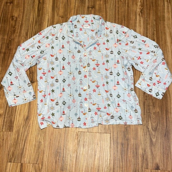 BedHead women’s 2X 1X Pajama Set long sleeve pants Christmas holiday - Picture 2 of 10